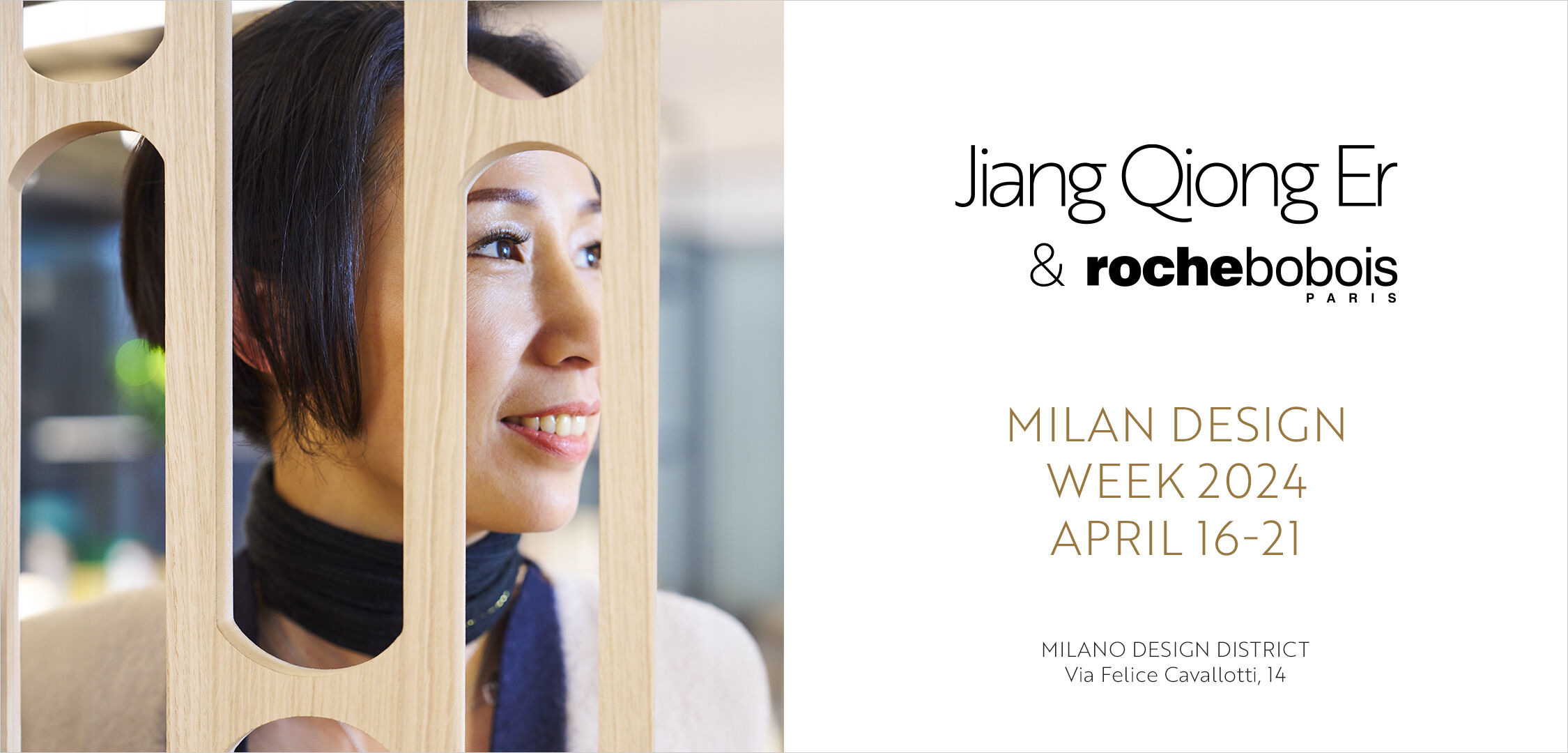 Jiang Qiong Er & Roche Bobois